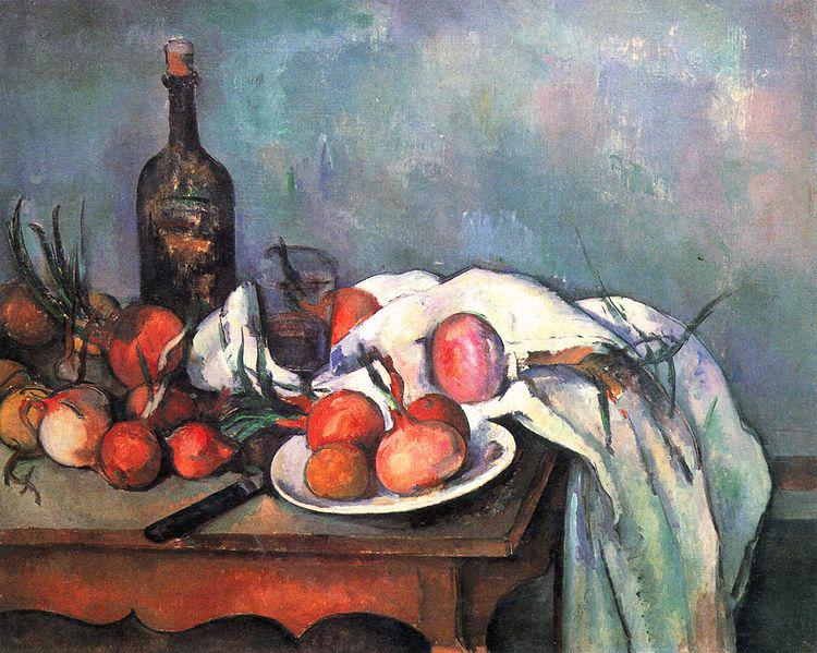Paul Cezanne Stilleben mit Zwiebeln Sweden oil painting art